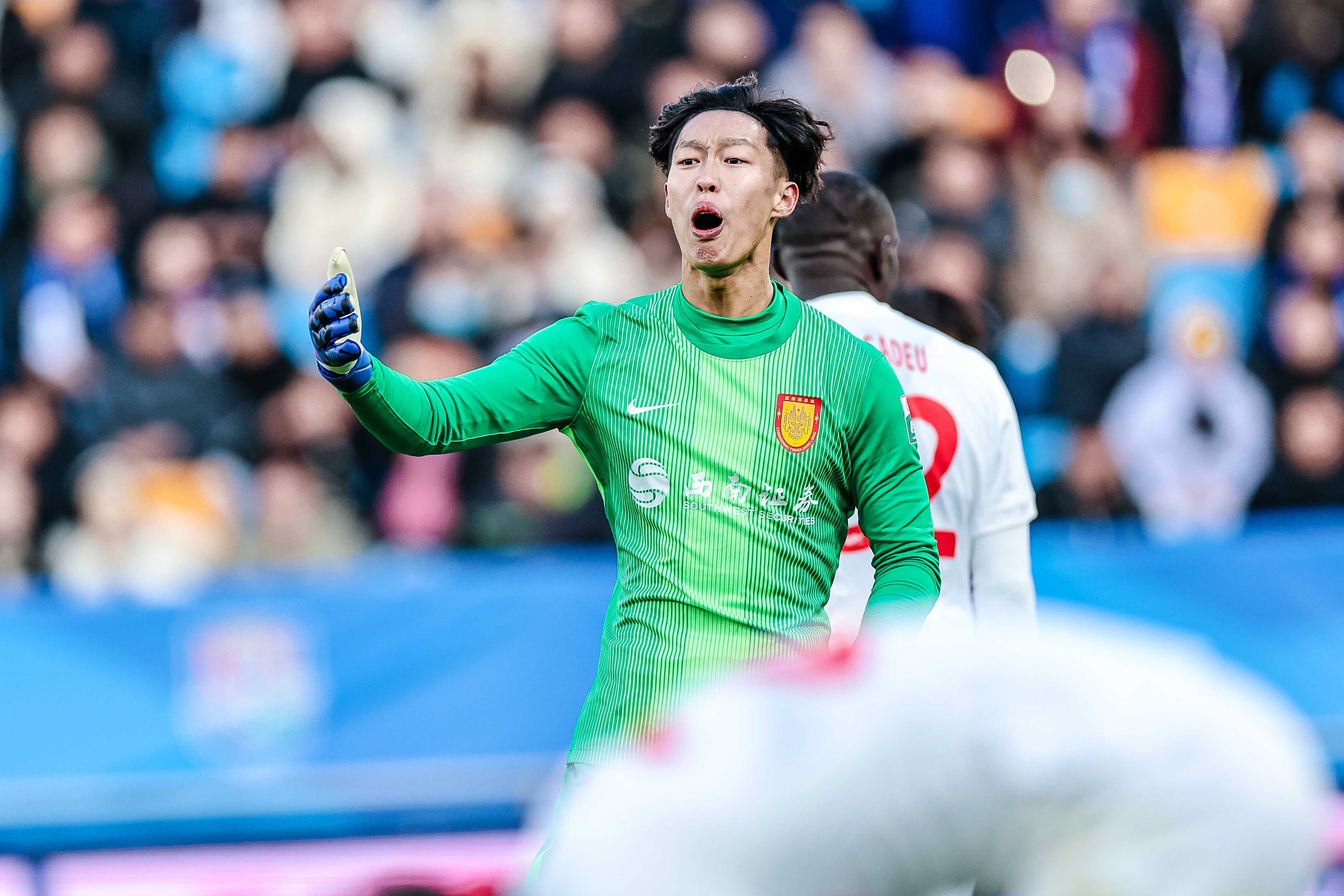 AG体育-姚浩洋：和王钰栋是好友他很难射进我的球门 国际偶像是库尔图瓦